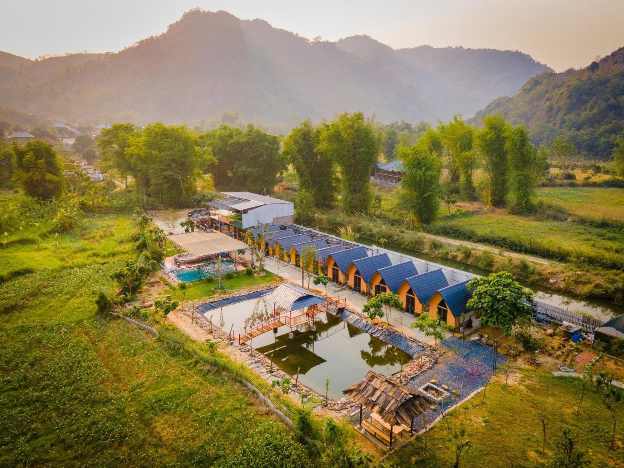 Yen Bai Homestay Suoi Khoang Minh Hang מראה חיצוני תמונה
