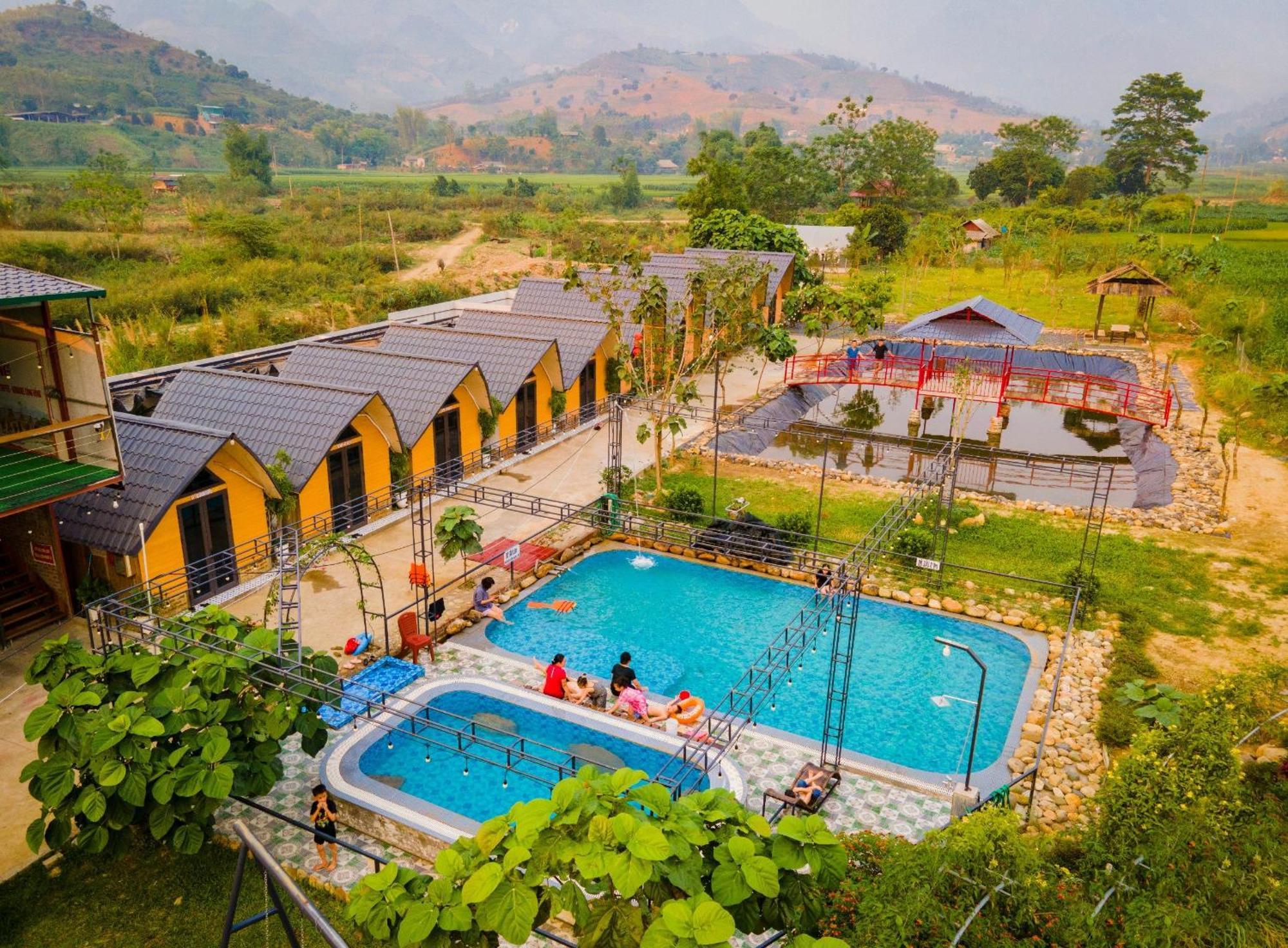 Yen Bai Homestay Suoi Khoang Minh Hang מראה חיצוני תמונה