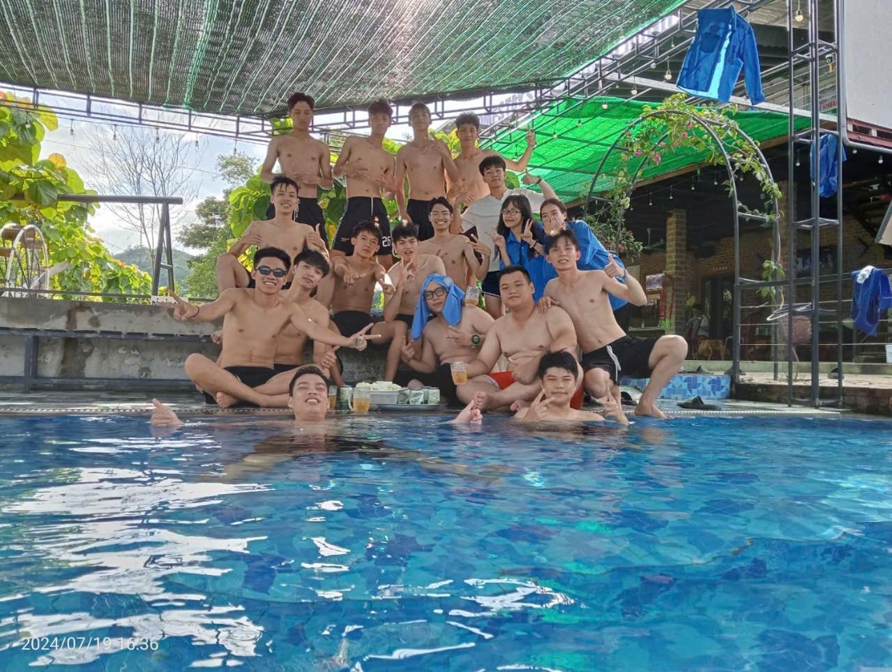 Yen Bai Homestay Suoi Khoang Minh Hang מראה חיצוני תמונה