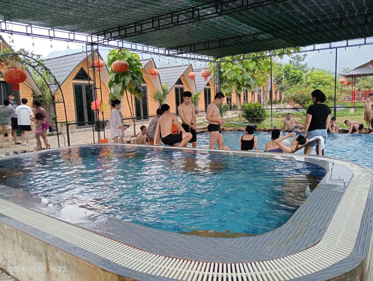 Yen Bai Homestay Suoi Khoang Minh Hang מראה חיצוני תמונה